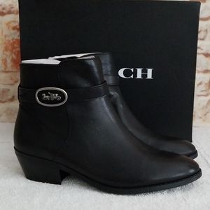 New Coach Dylan Leather Bootie 